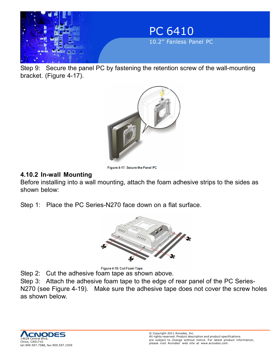 Pc 6410 | Acnodes PC 6410 User Manual | Page 41 / 107