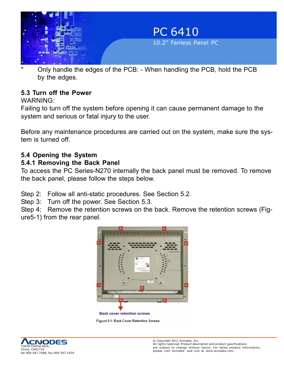 Pc 6410 | Acnodes PC 6410 User Manual | Page 49 / 107