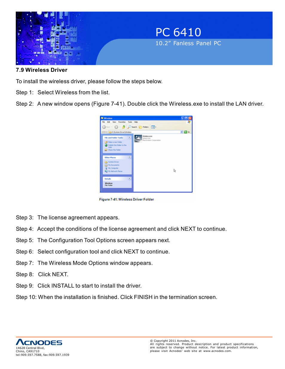 Pc 6410 | Acnodes PC 6410 User Manual | Page 94 / 107