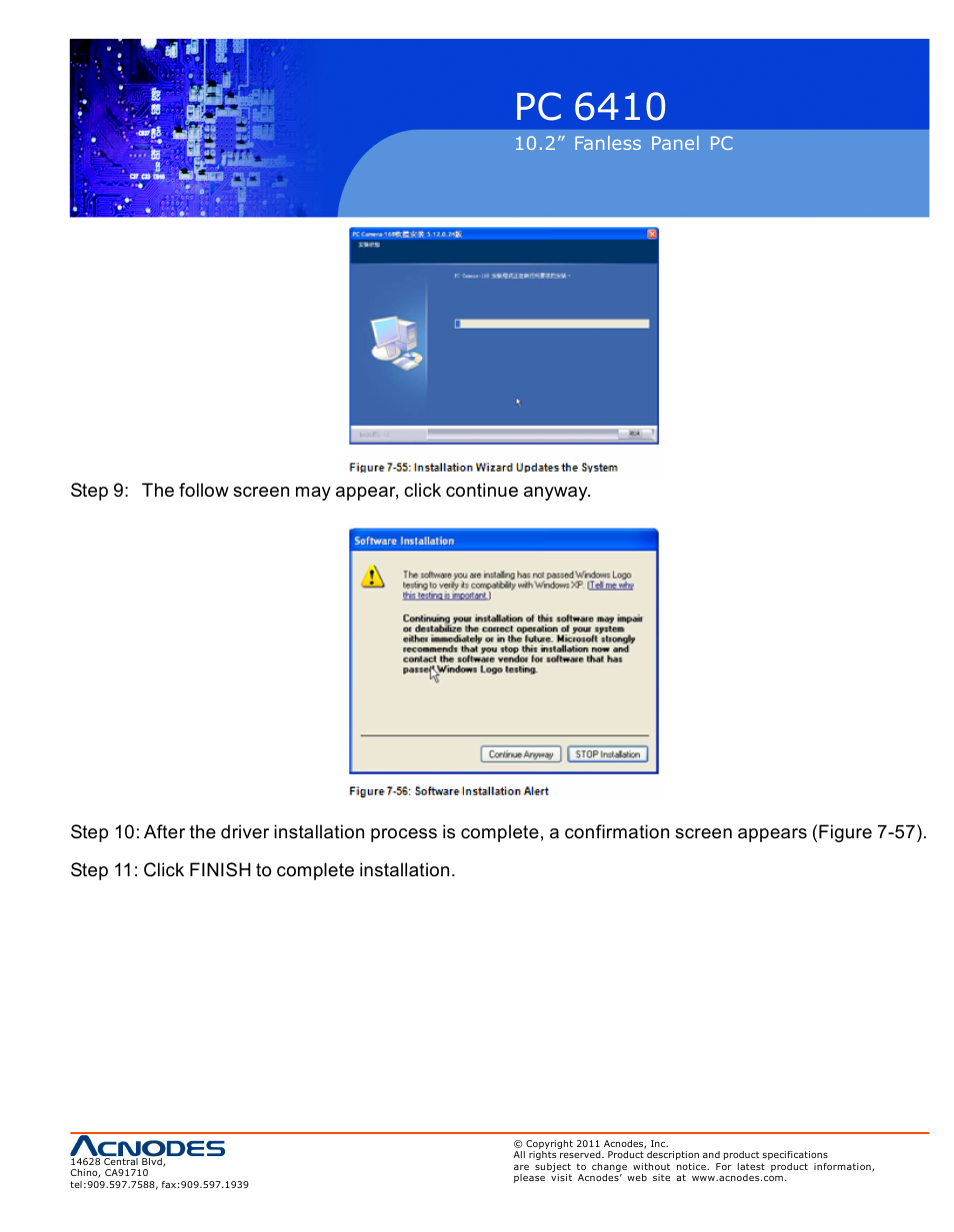 Pc 6410 | Acnodes PC 6410 User Manual | Page 99 / 107