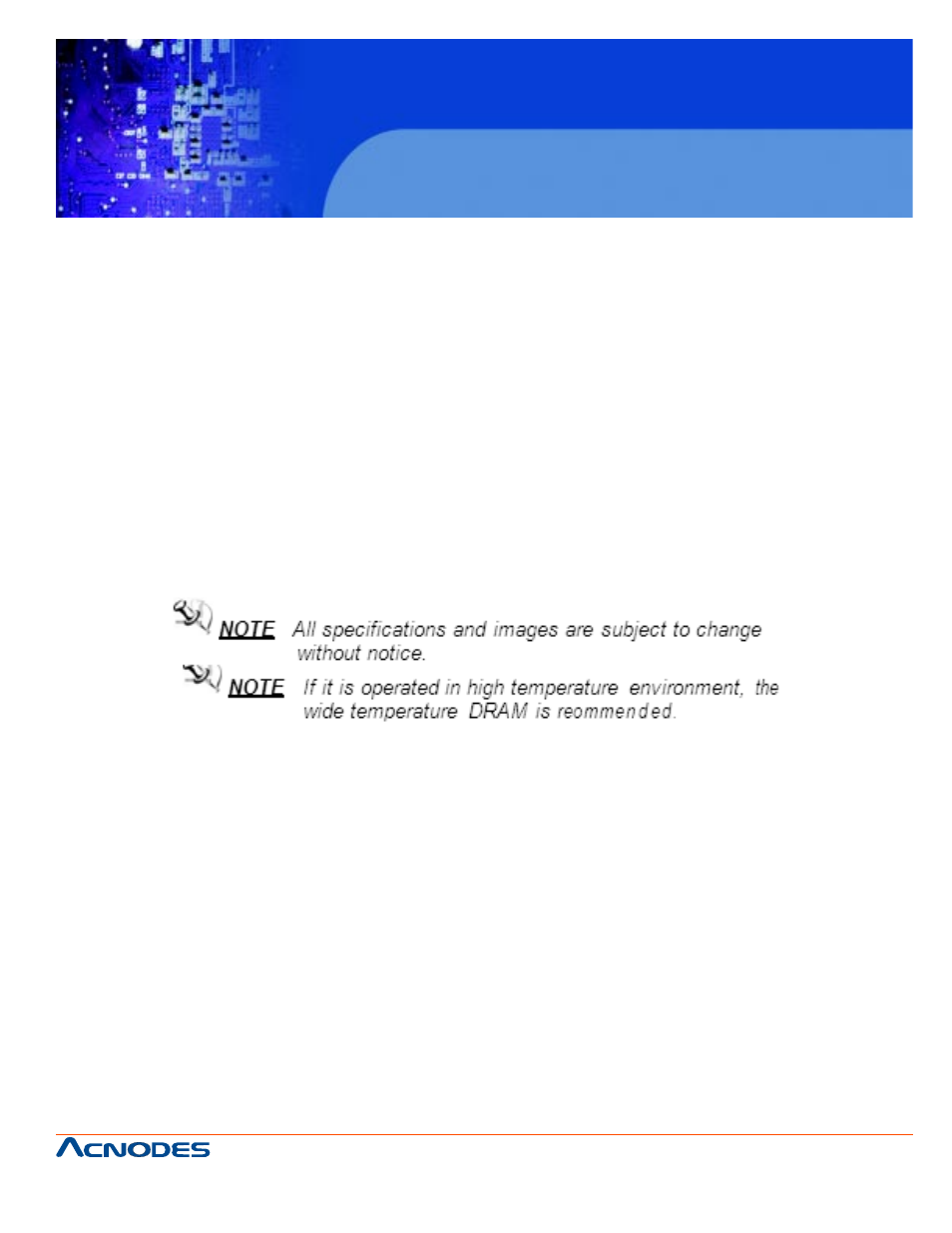 Fpc 5120 | Acnodes FPC 5120 User Manual | Page 11 / 70