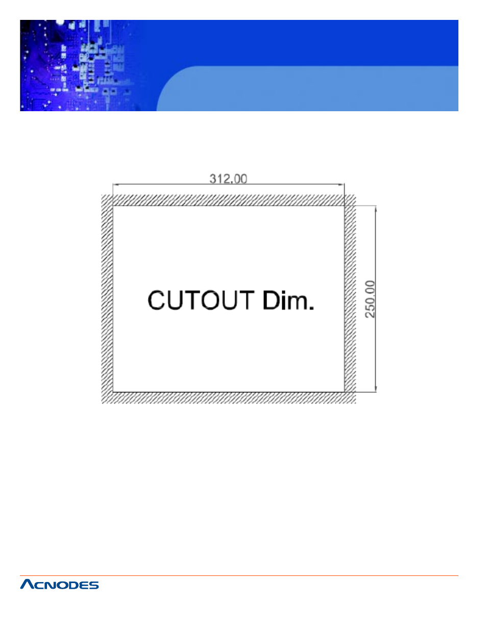 Fpc 5120, 3 dimensions | Acnodes FPC 5120 User Manual | Page 12 / 70