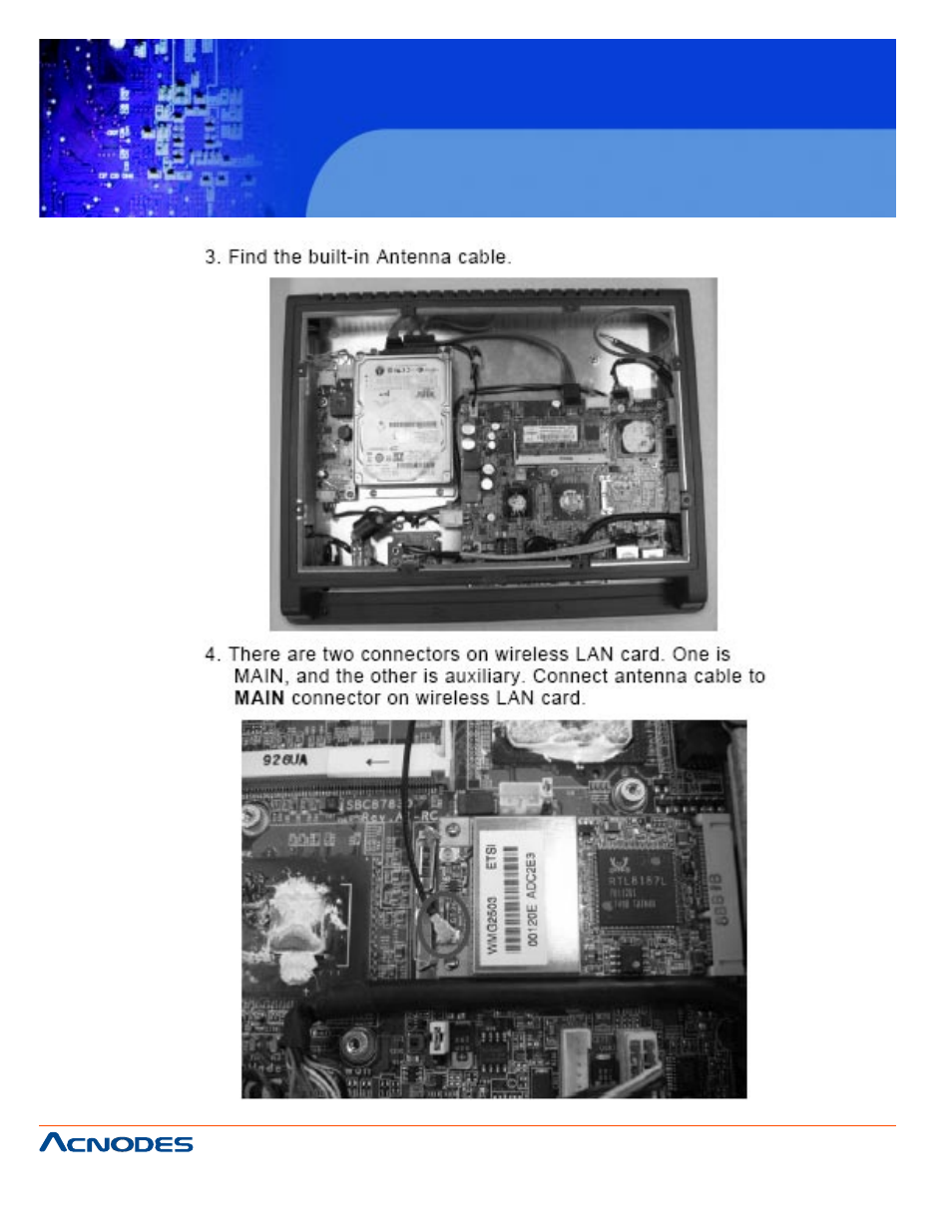 Fpc 5120, Touch panel pc | Acnodes FPC 5120 User Manual | Page 32 / 70