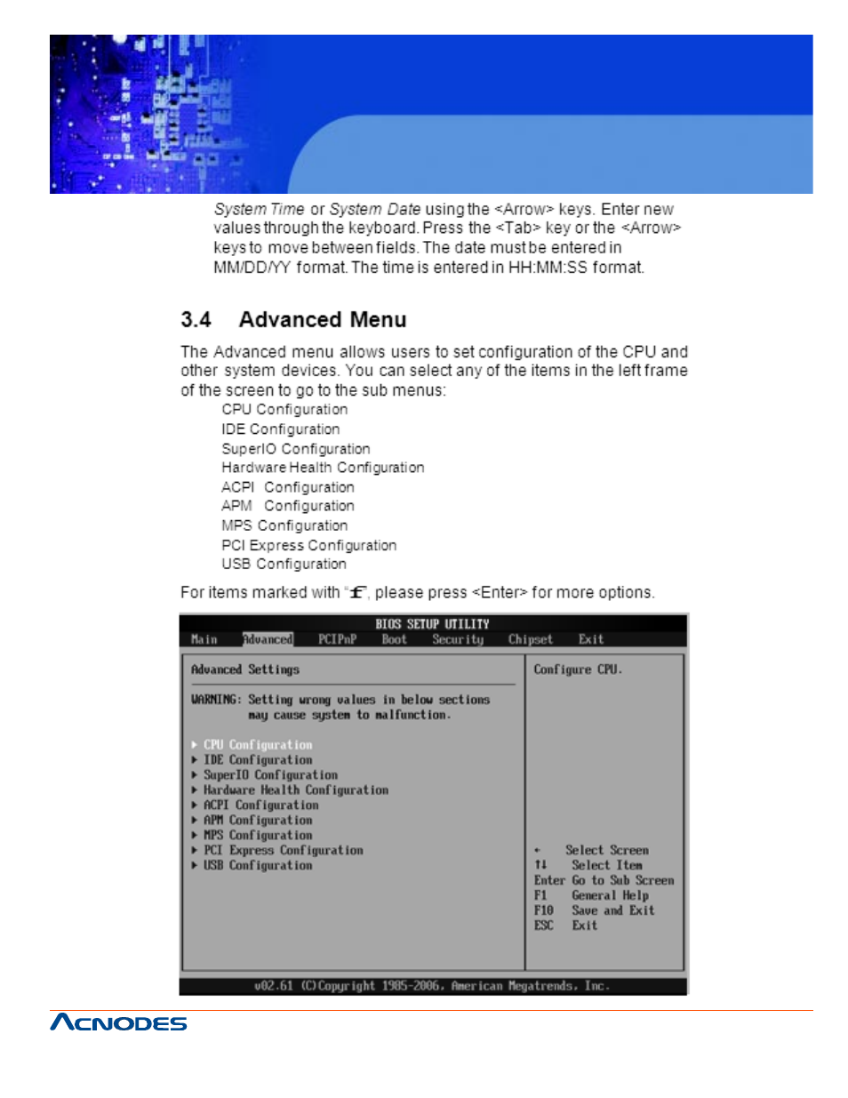 Fpc 5120, Touch panel pc | Acnodes FPC 5120 User Manual | Page 35 / 70