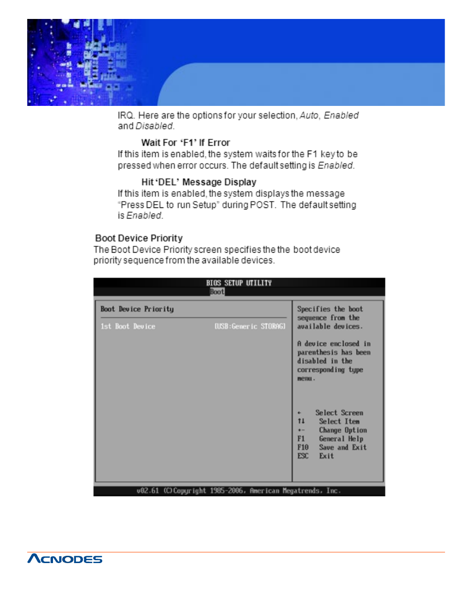 Fpc 5120, Touch panel pc | Acnodes FPC 5120 User Manual | Page 53 / 70