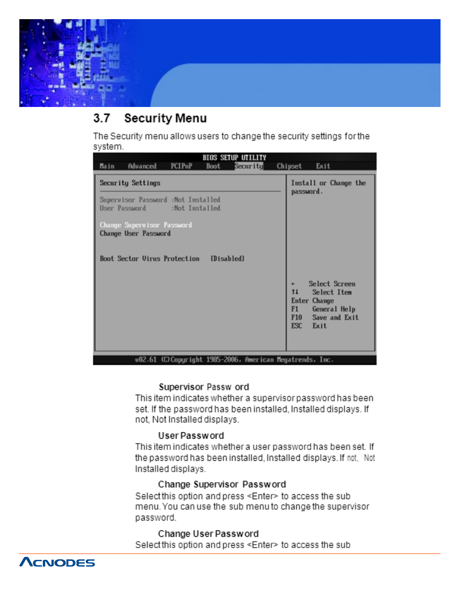 Fpc 5120, Touch panel pc | Acnodes FPC 5120 User Manual | Page 56 / 70