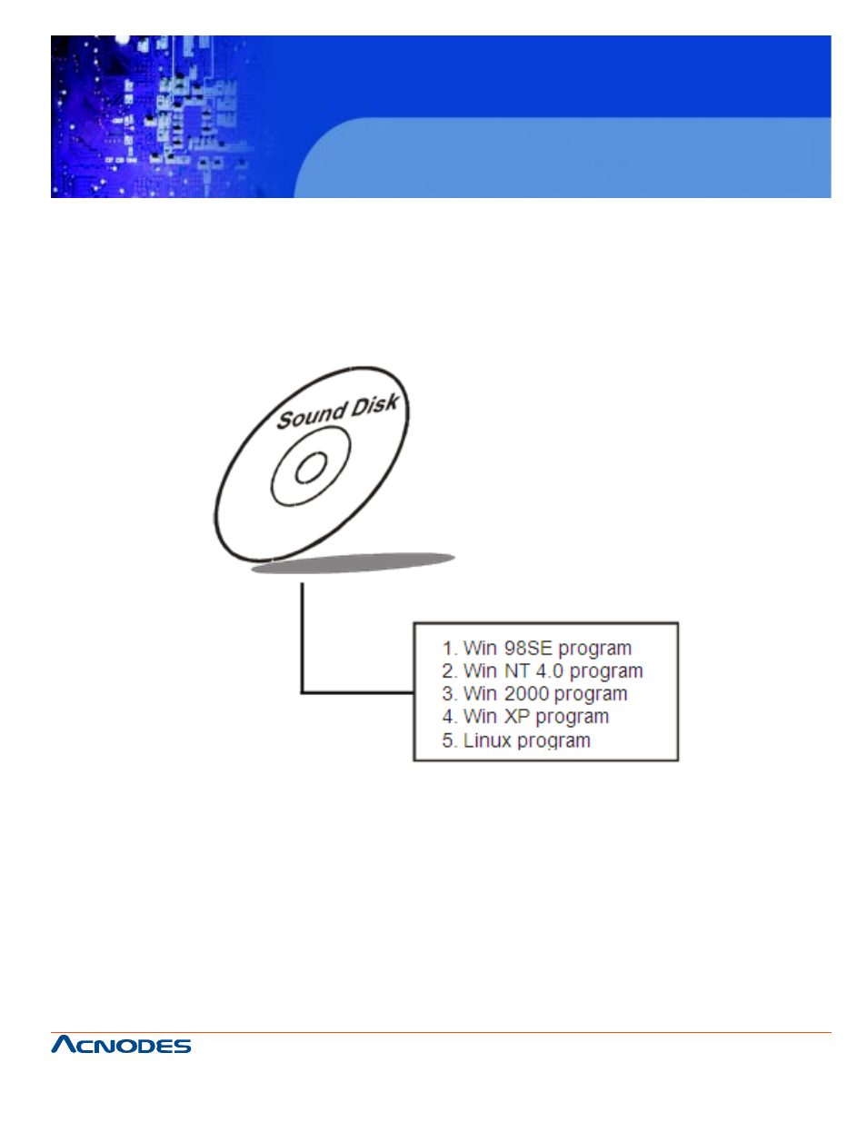 Fes7610, 5. sound driver utility | Acnodes FES 7610 User Manual | Page 33 / 81