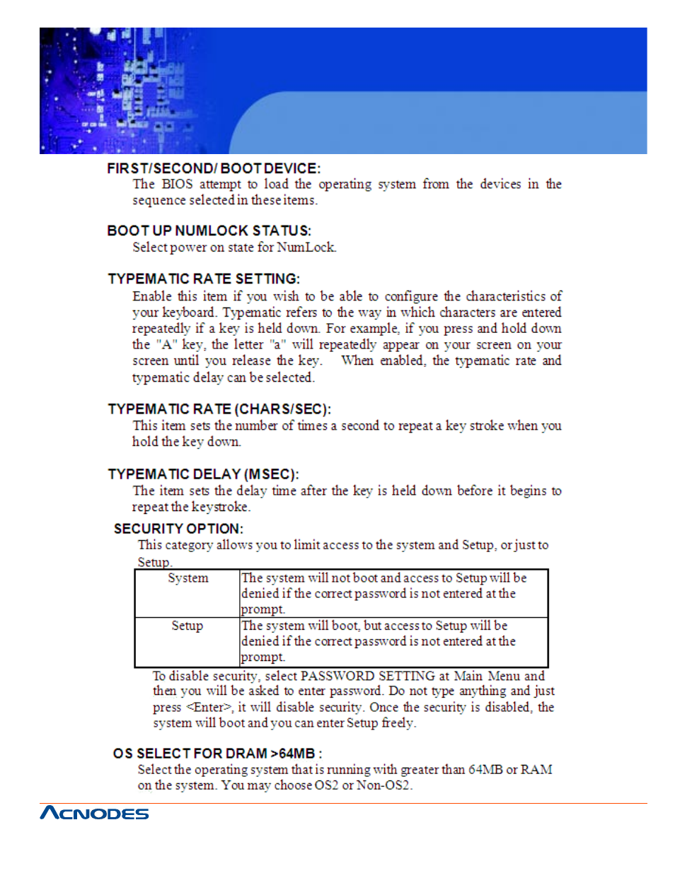 Fes7610 | Acnodes FES 7610 User Manual | Page 47 / 81