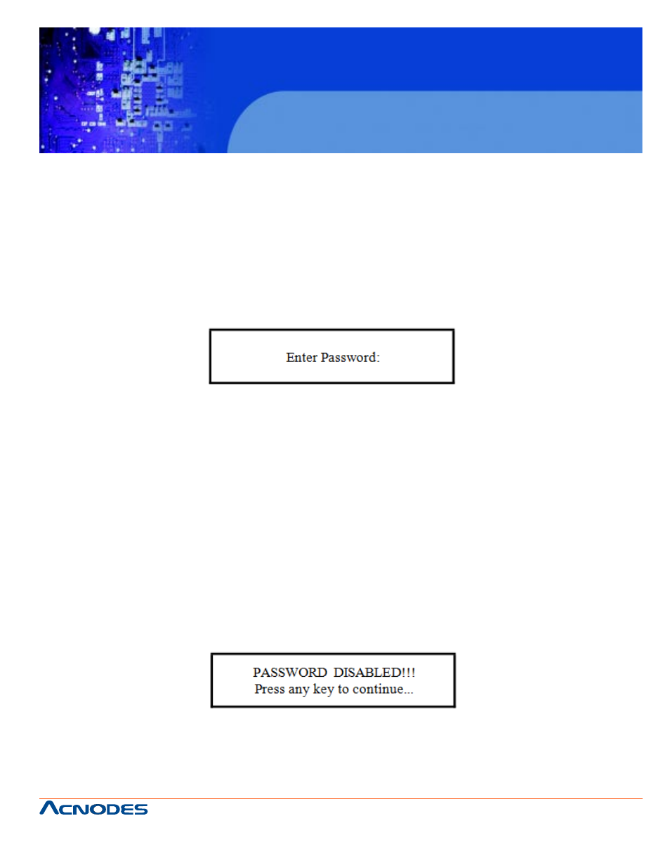 Fes7610, 13. set supervisor password/ set user password | Acnodes FES 7610 User Manual | Page 61 / 81