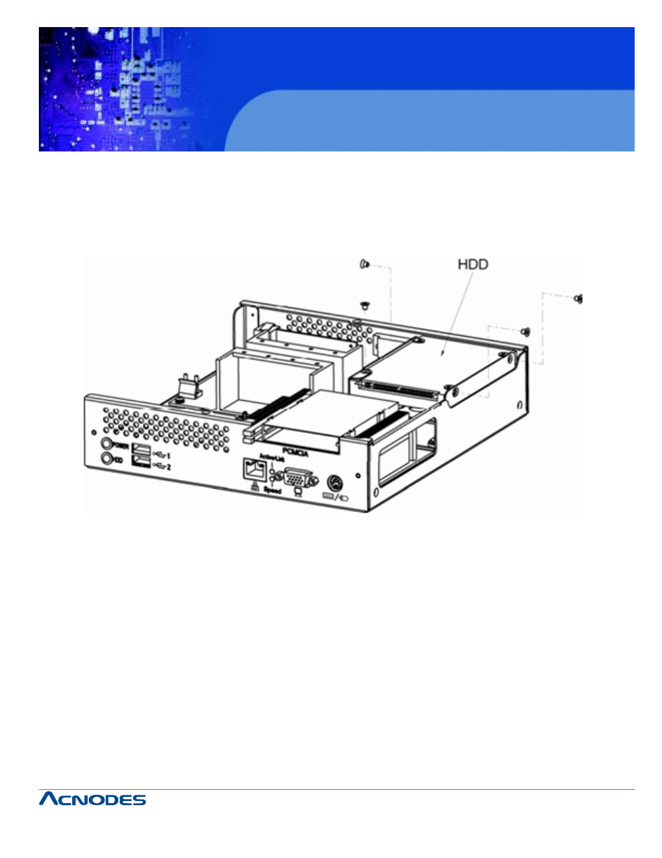Fes7610, A.3 exploded diagram for hard disk drive | Acnodes FES 7610 User Manual | Page 67 / 81
