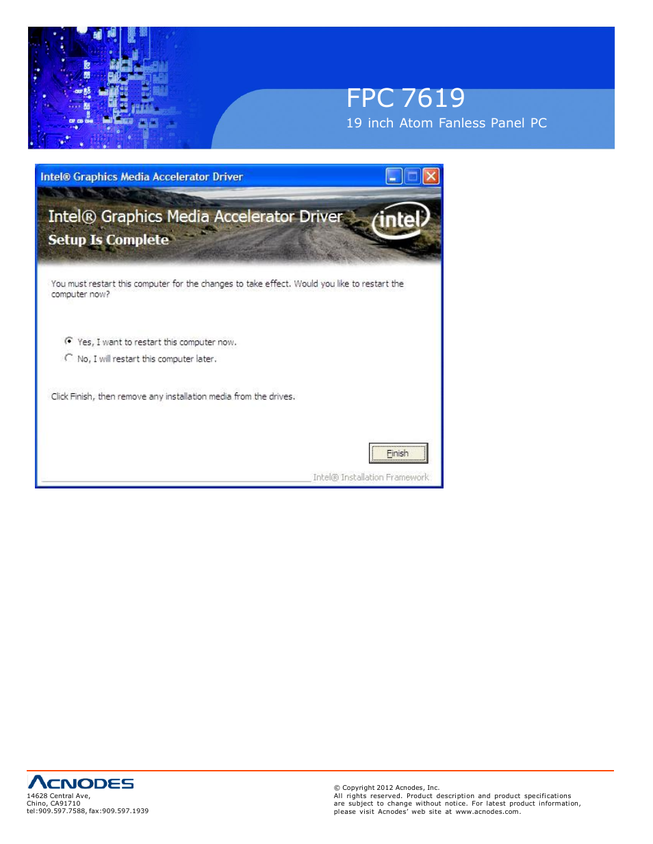 Fpc 7619 | Acnodes FPC 7619 User Manual | Page 66 / 88