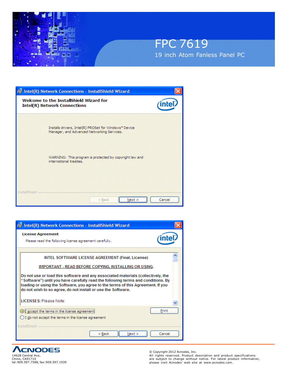Fpc 7619 | Acnodes FPC 7619 User Manual | Page 68 / 88