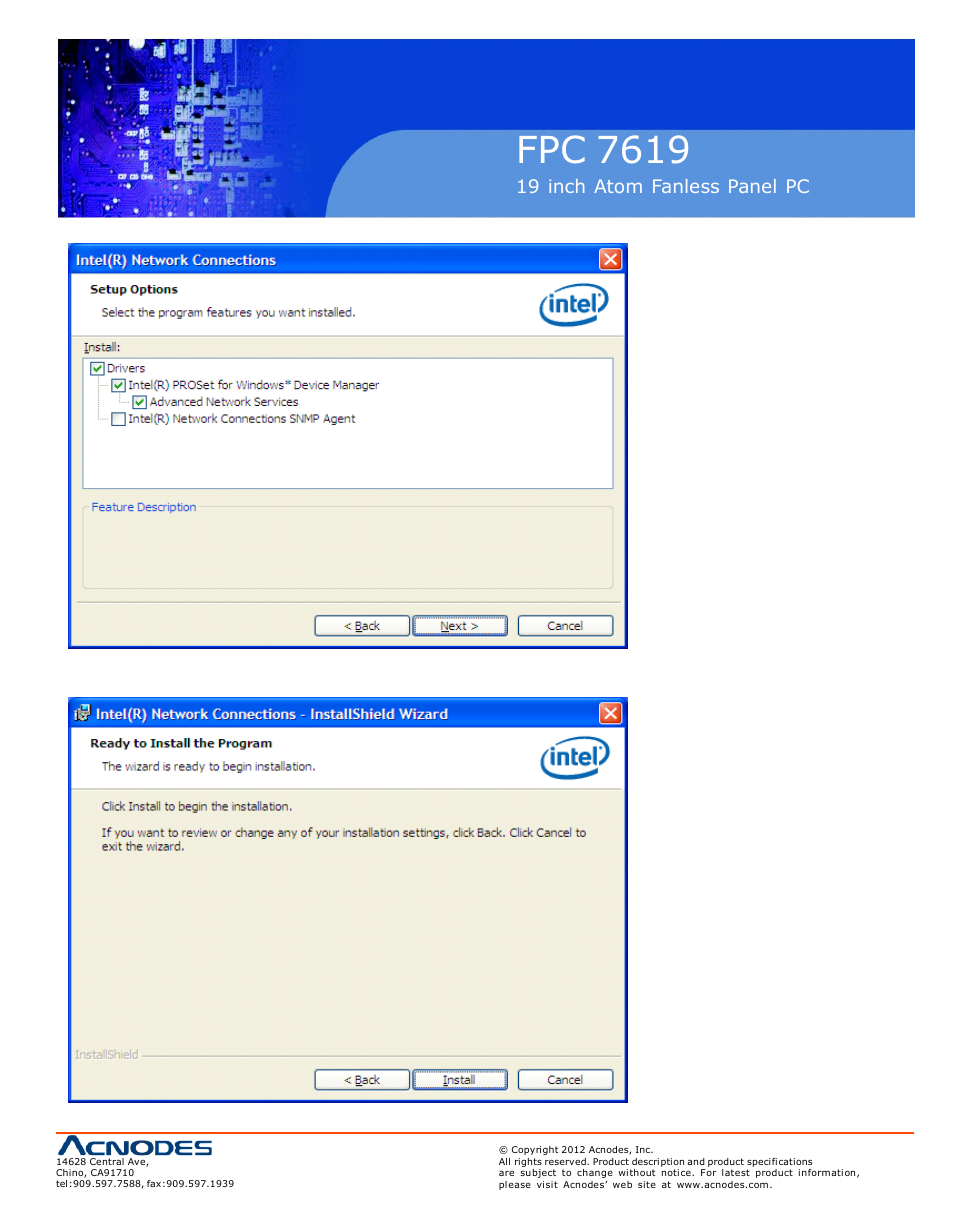 Fpc 7619 | Acnodes FPC 7619 User Manual | Page 69 / 88