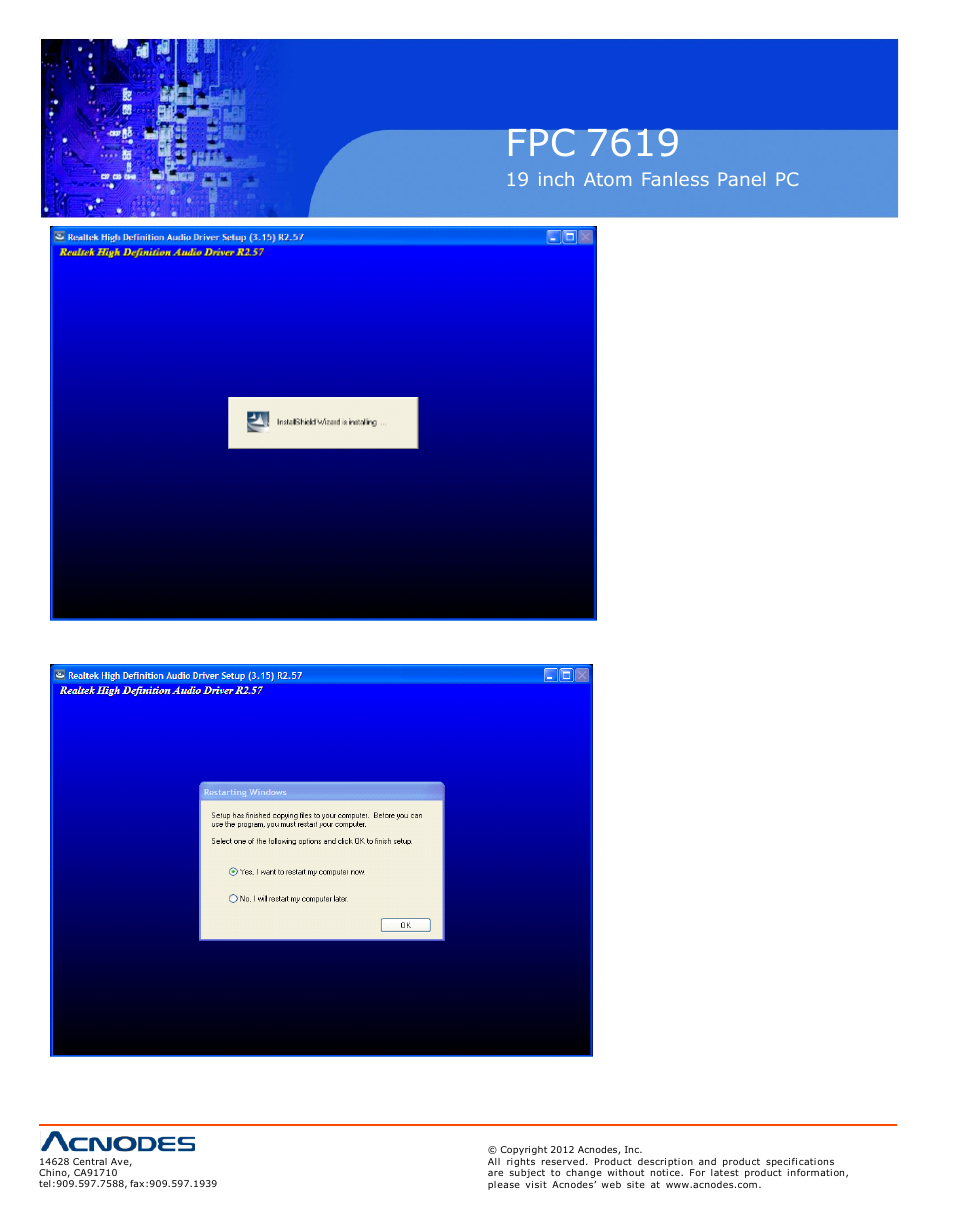Fpc 7619 | Acnodes FPC 7619 User Manual | Page 72 / 88