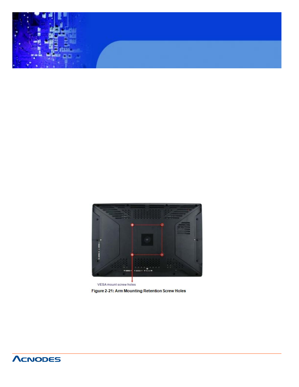 Fpc 7160, 4 wall mounting | Acnodes FPC 7160 User Manual | Page 42 / 129