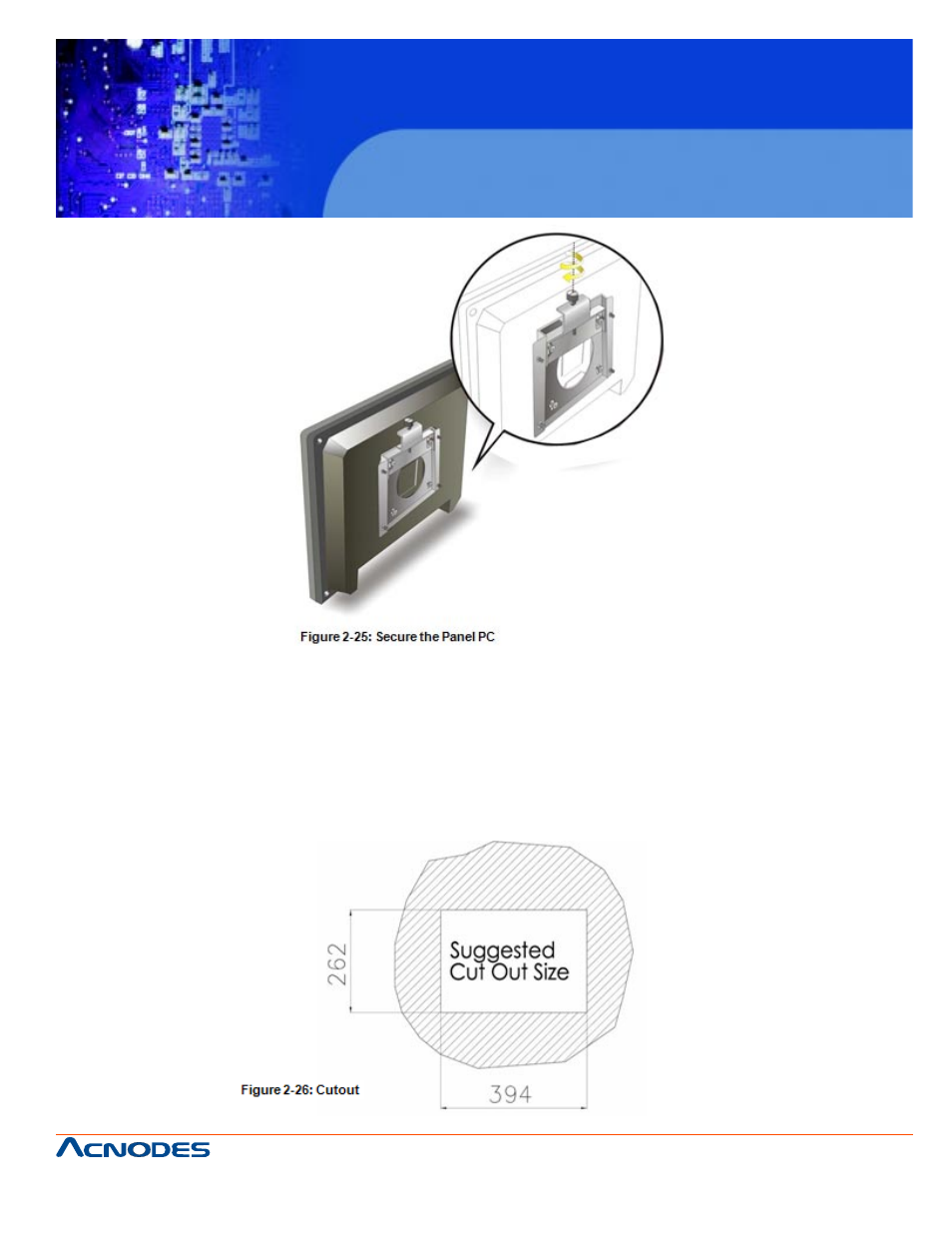 Fpc 7160, 5 panel mounting | Acnodes FPC 7160 User Manual | Page 45 / 129