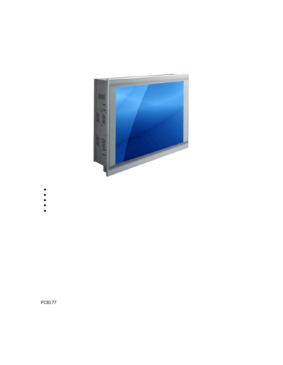 Chapter 1 introduction, 1 ge neral description | Acnodes PC 8177 User Manual | Page 6 / 60