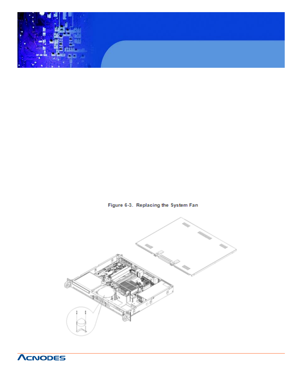 Rmc 7130, 3 system fans | Acnodes RMC 7130 User Manual | Page 63 / 99