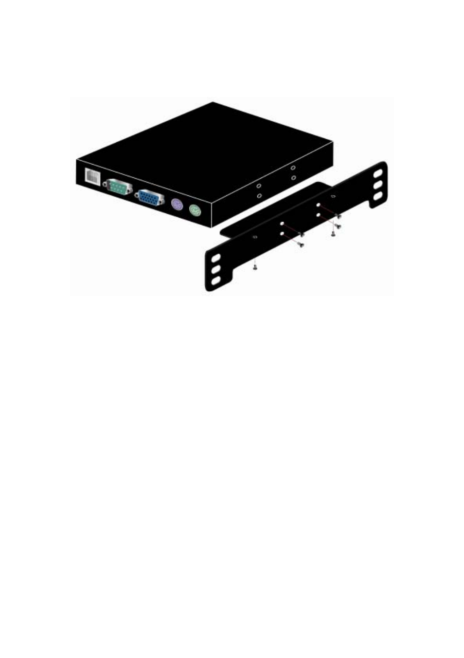 D. rack mount kit installation diagram | Acnodes IPS User Manual | Page 70 / 71
