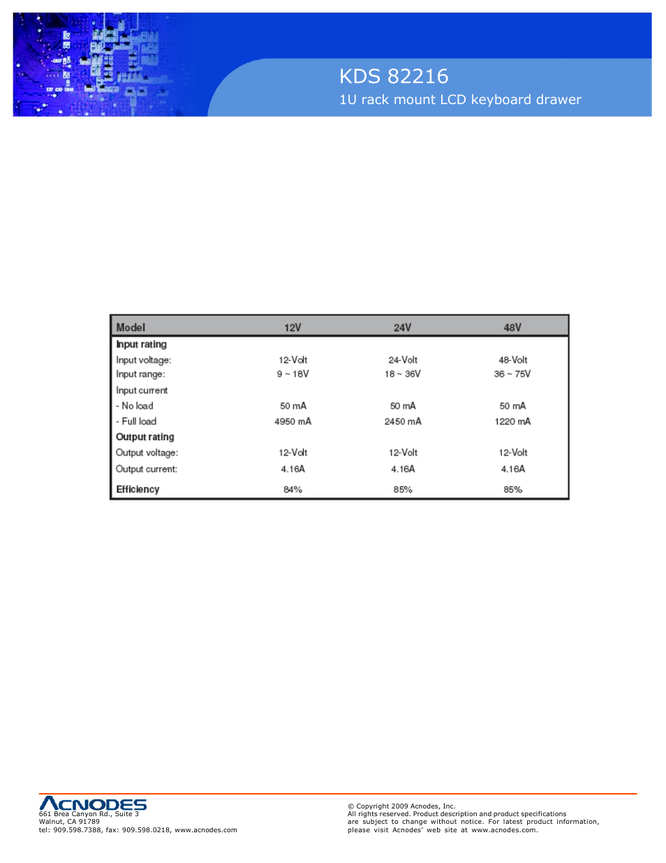 Acnodes KDS 82216 User Manual | Page 25 / 25