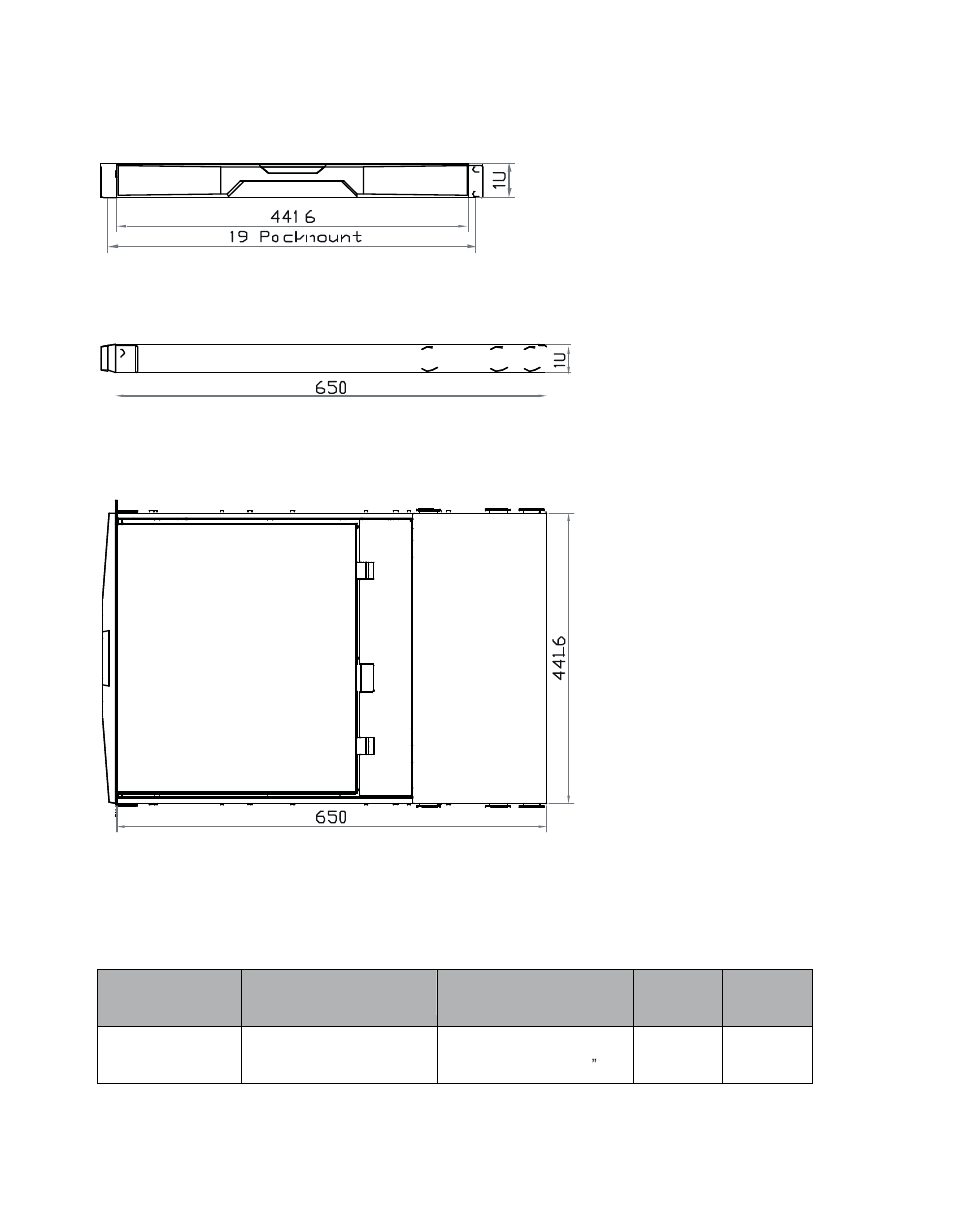 2 > dimension | Acnodes KDM 8270D User Manual | Page 6 / 18