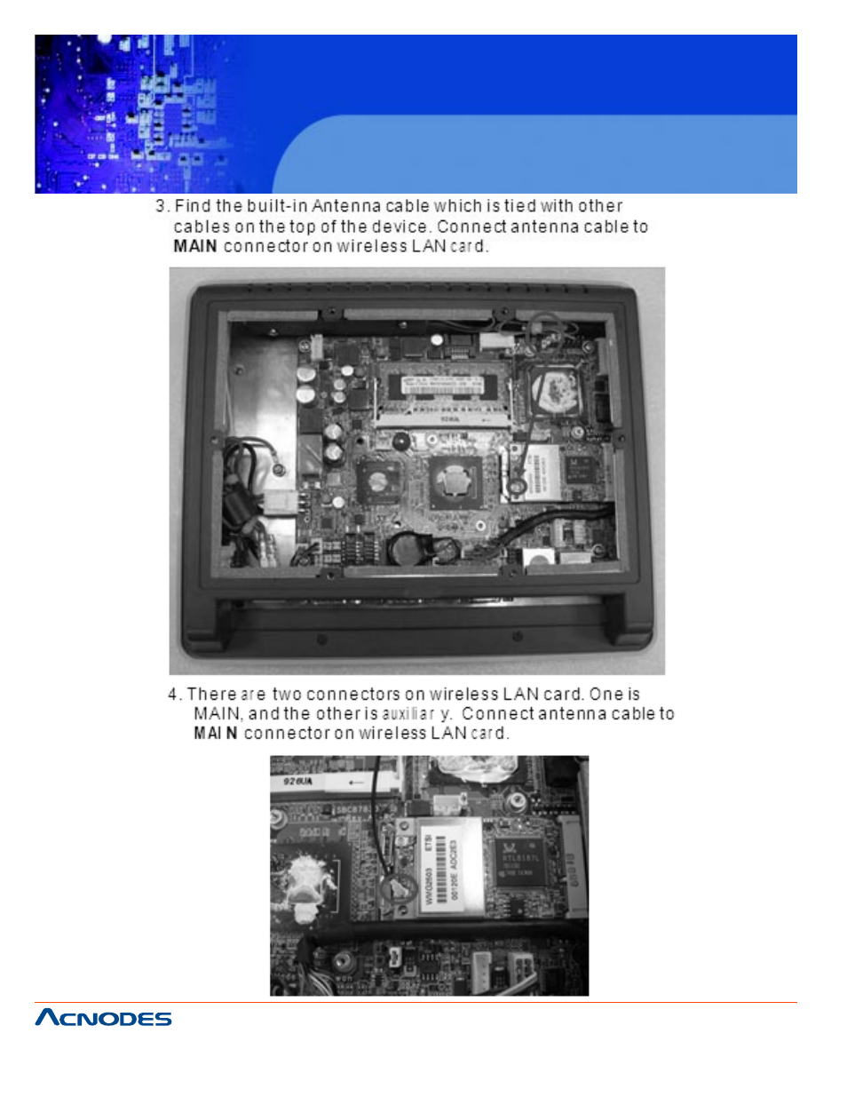 Fpc 5084, Touch panel pc | Acnodes FPC 5084 User Manual | Page 30 / 68