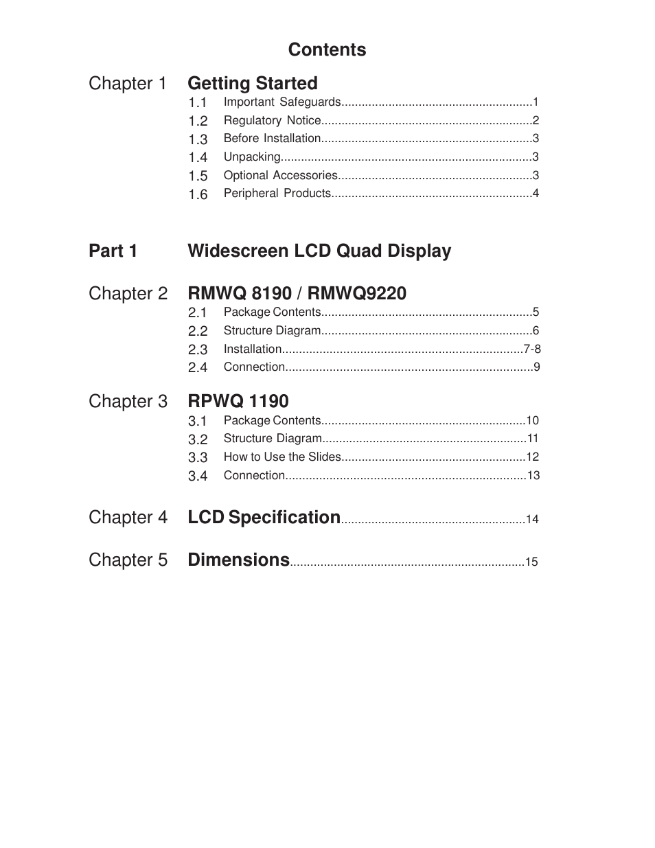 Acnodes RMQ 8170 User Manual | Page 2 / 46