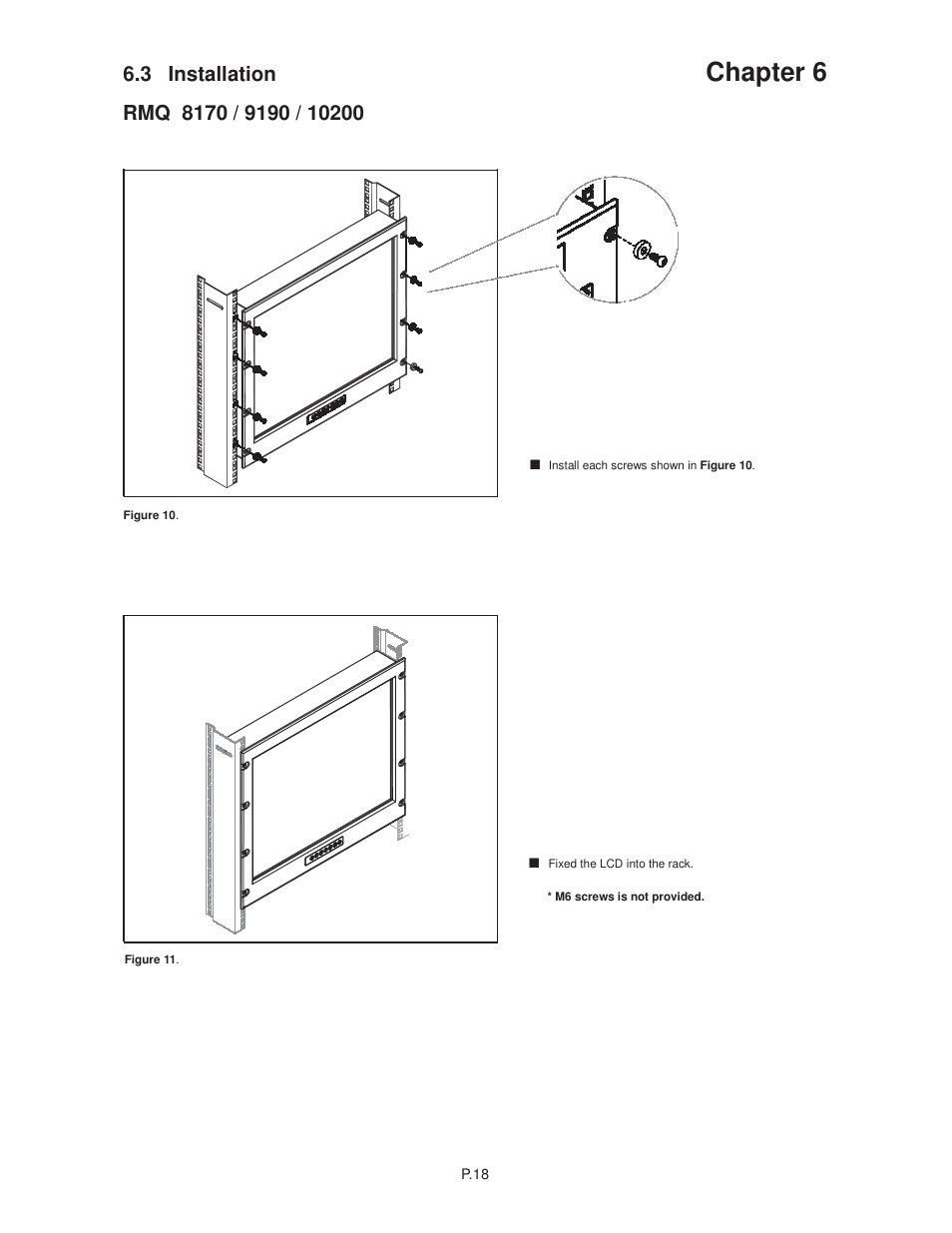 Chapter 6, 3 installation | Acnodes RMQ 8170 User Manual | Page 22 / 46