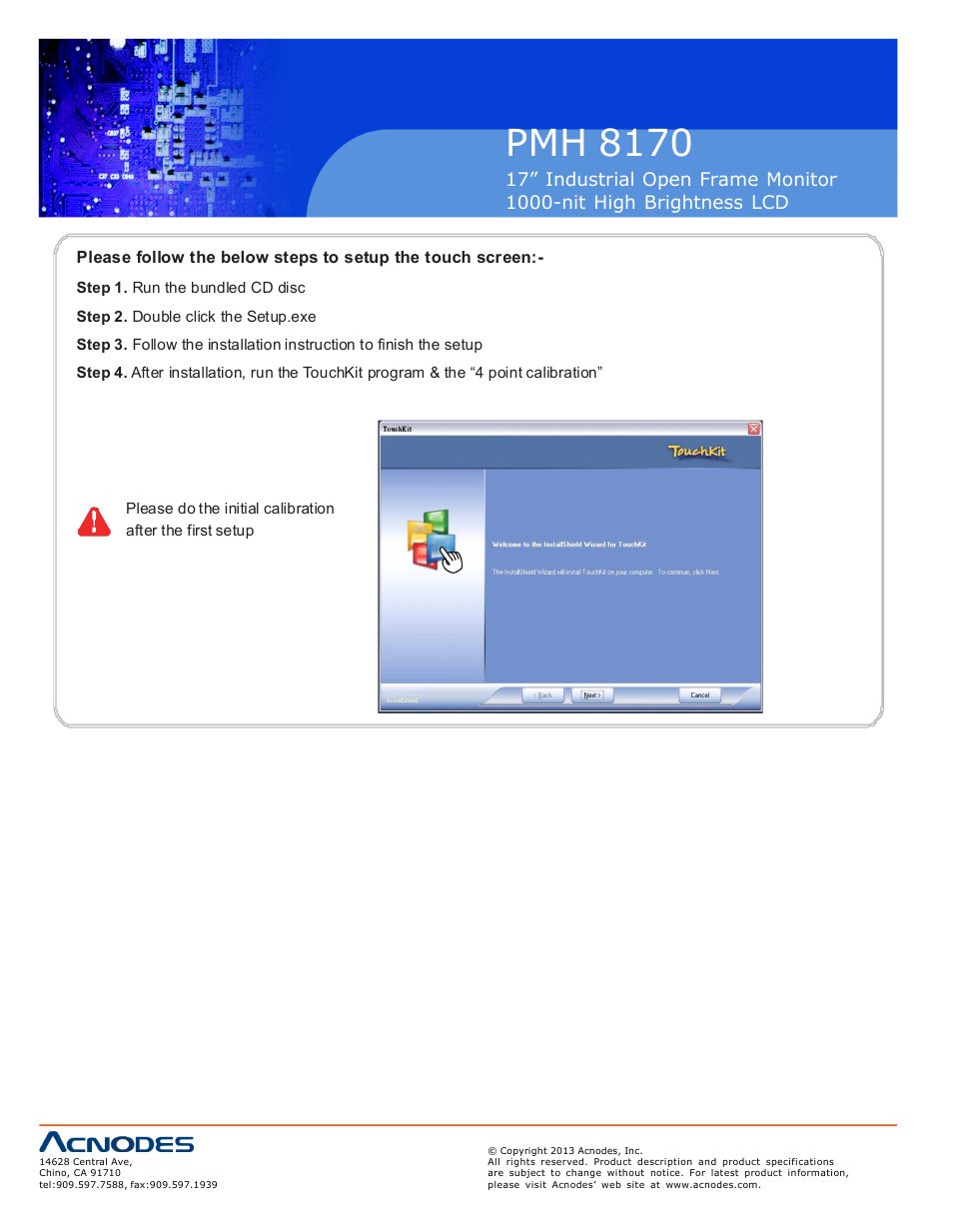 Pmh 81 70 | Acnodes PMH 8170 User Manual | Page 18 / 23