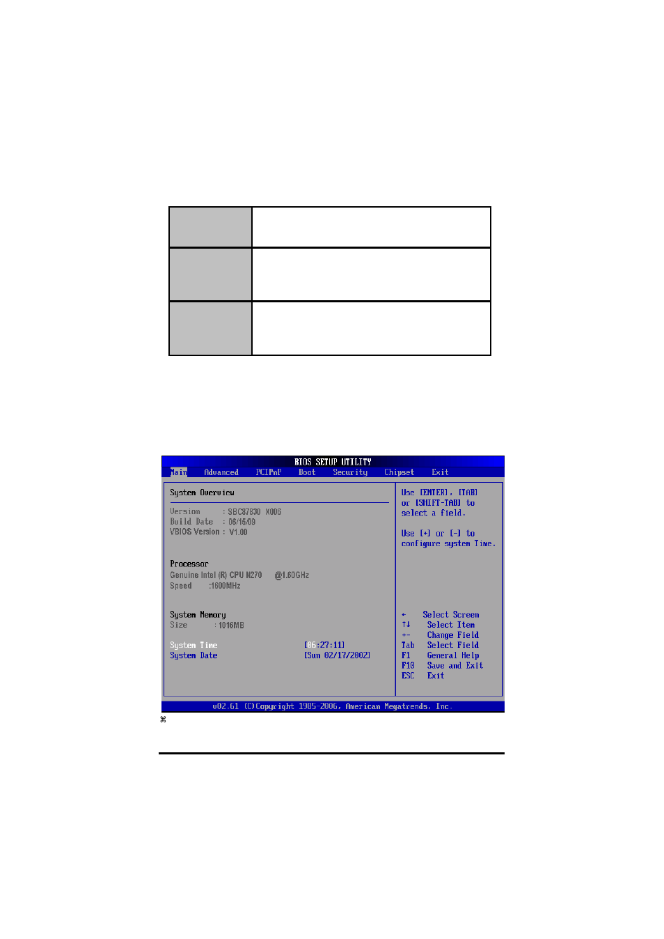 3 main menu | Acnodes OPC 8190 User Manual | Page 34 / 68
