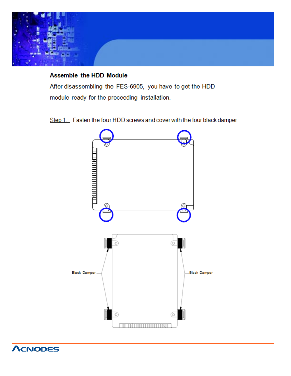 Fes6905 | Acnodes FES 6905 User Manual | Page 28 / 59