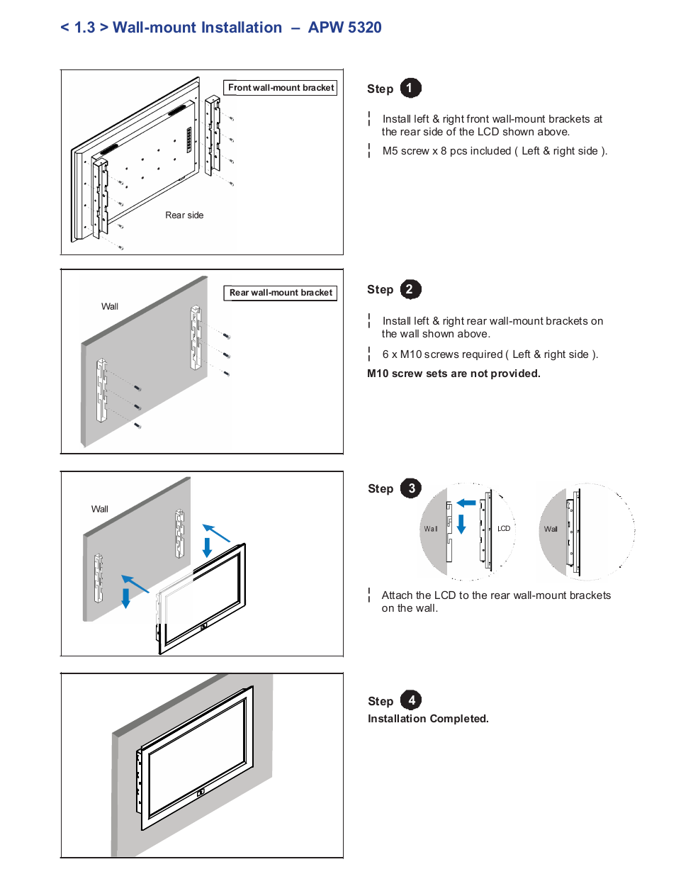 Acnodes APW 5320 User Manual | Page 8 / 21