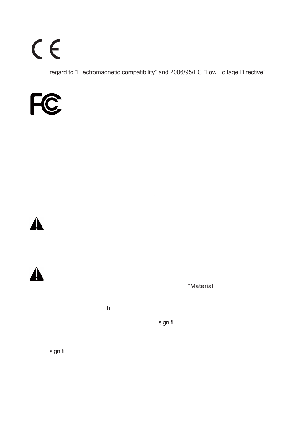 Ce mark, Caution on lithium batteries, Battery caution | Safety caution | Acnodes FPC 8759 User Manual | Page 3 / 52