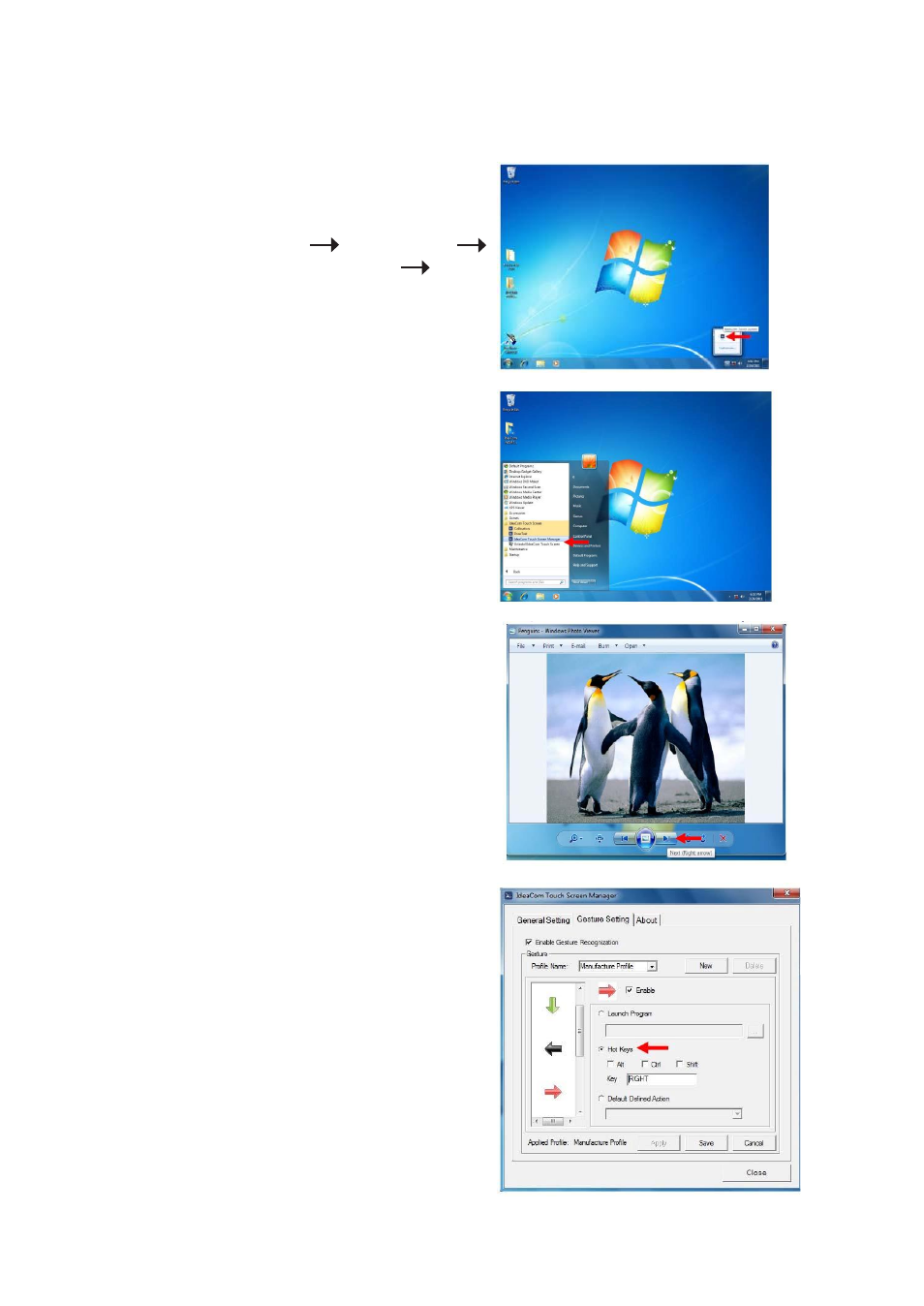 Gesture setup example for win7 | Acnodes FPC 8759 User Manual | Page 48 / 52