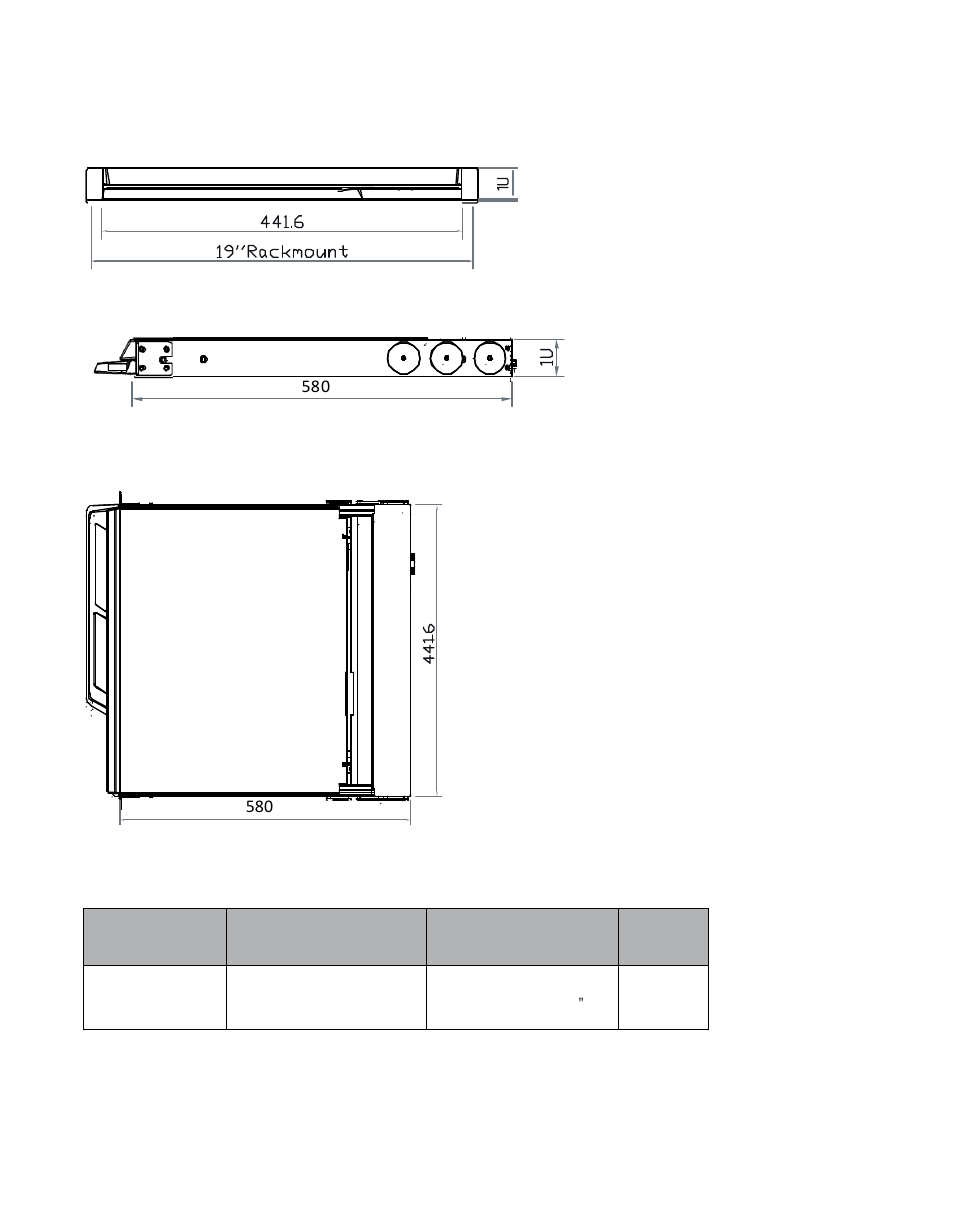 2 > dimension | Acnodes MKD 6019D User Manual | Page 6 / 15