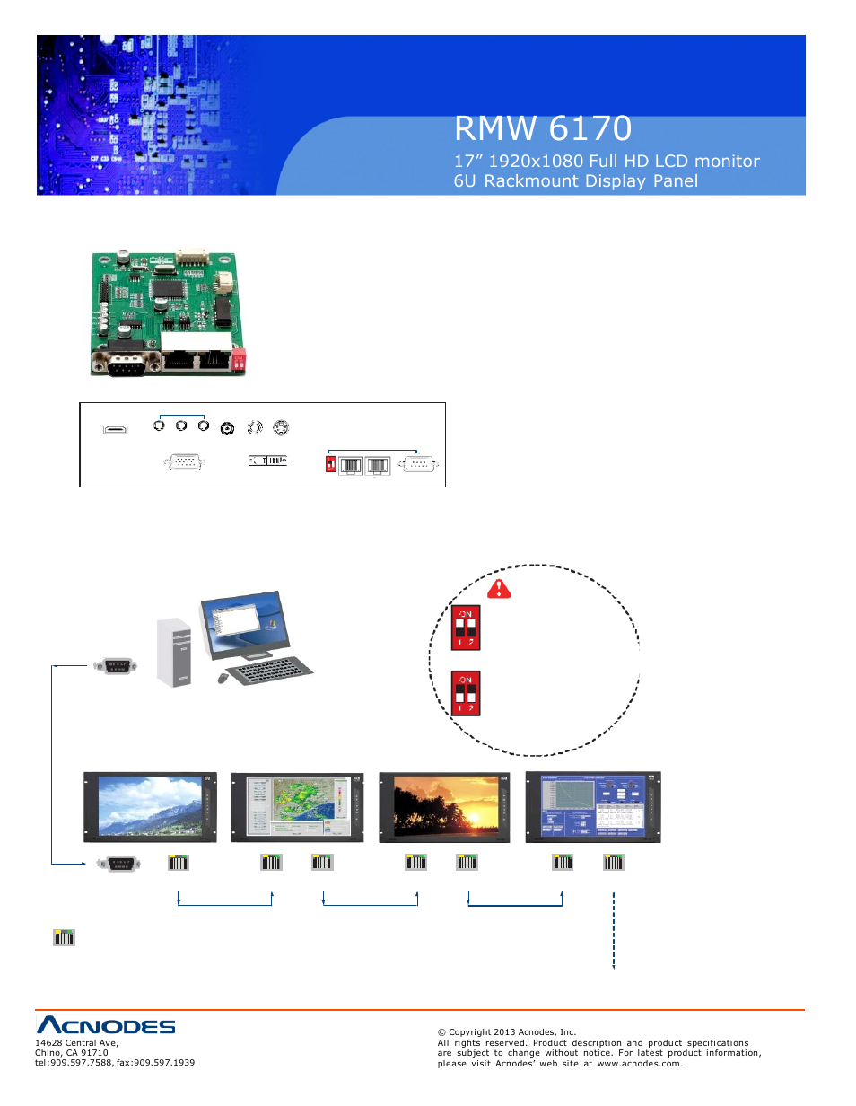 Rmw 6170 | Acnodes RMW 6170 User Manual | Page 16 / 20