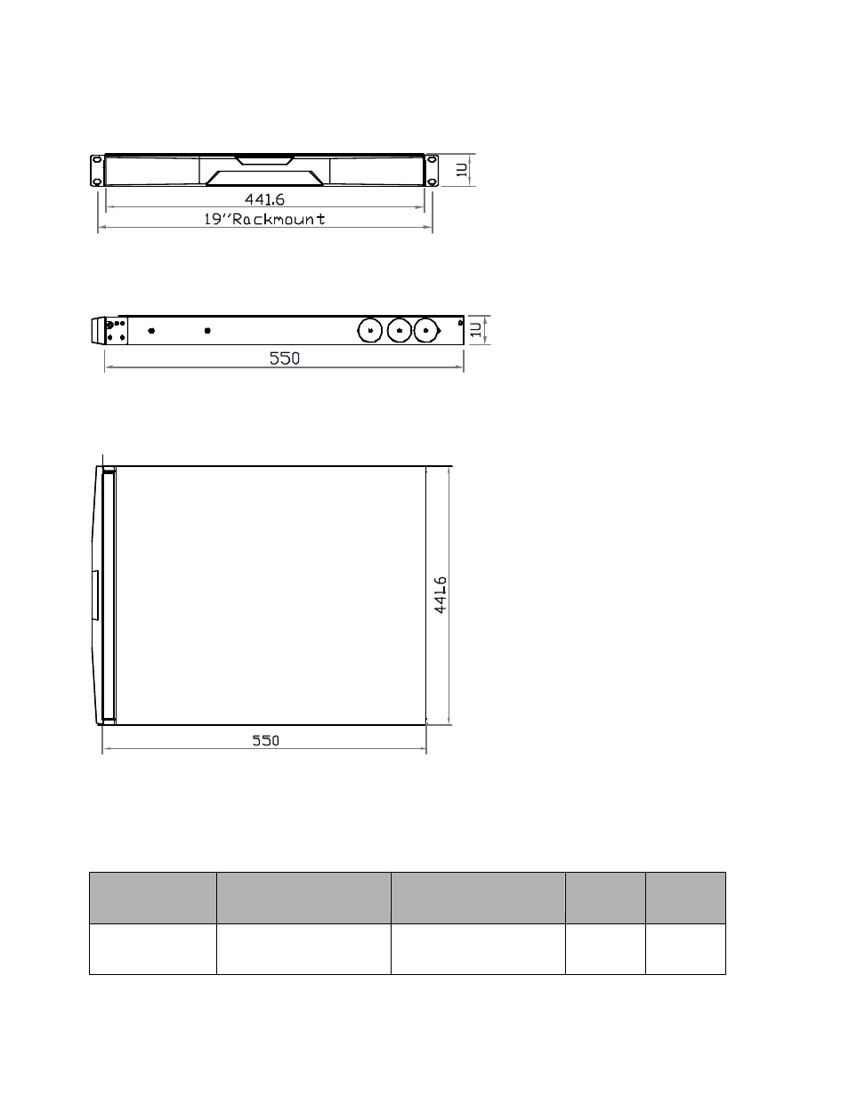 2 > dimension | Acnodes RK 121 User Manual | Page 6 / 11