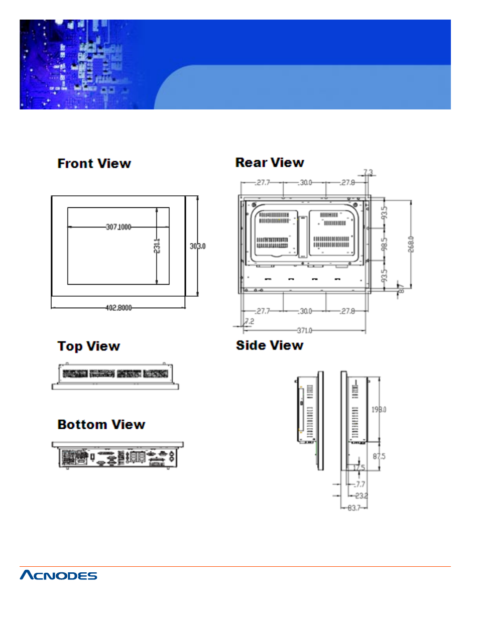 Fpc7915, 2 case illustration | Acnodes FPC 7915 User Manual | Page 8 / 105