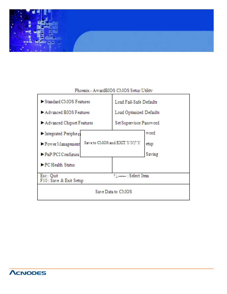 Fpc7915, 13. save & exit setup | Acnodes FPC 7915 User Manual | Page 90 / 105