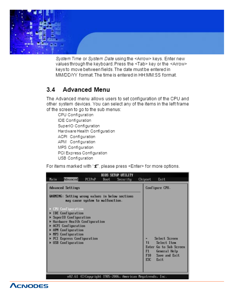 Fpc 5104, Touch panel pc | Acnodes FPC 5104 User Manual | Page 36 / 71