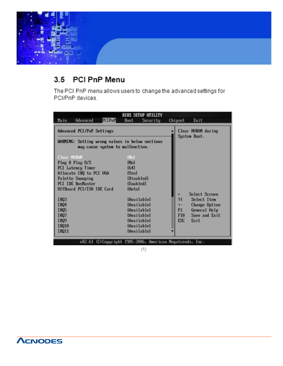 Fpc 5104, Touch panel pc | Acnodes FPC 5104 User Manual | Page 49 / 71