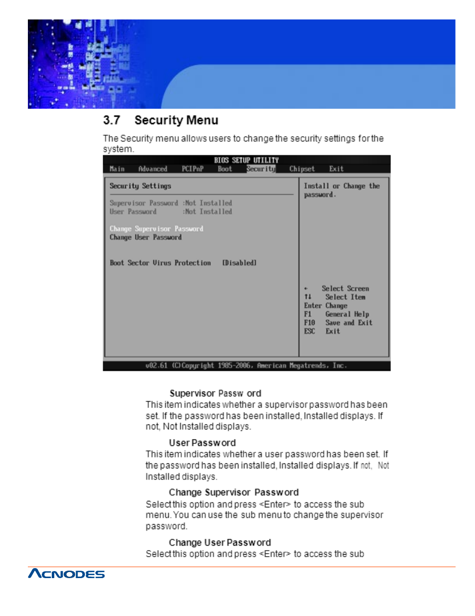 Fpc 5104, Touch panel pc | Acnodes FPC 5104 User Manual | Page 57 / 71
