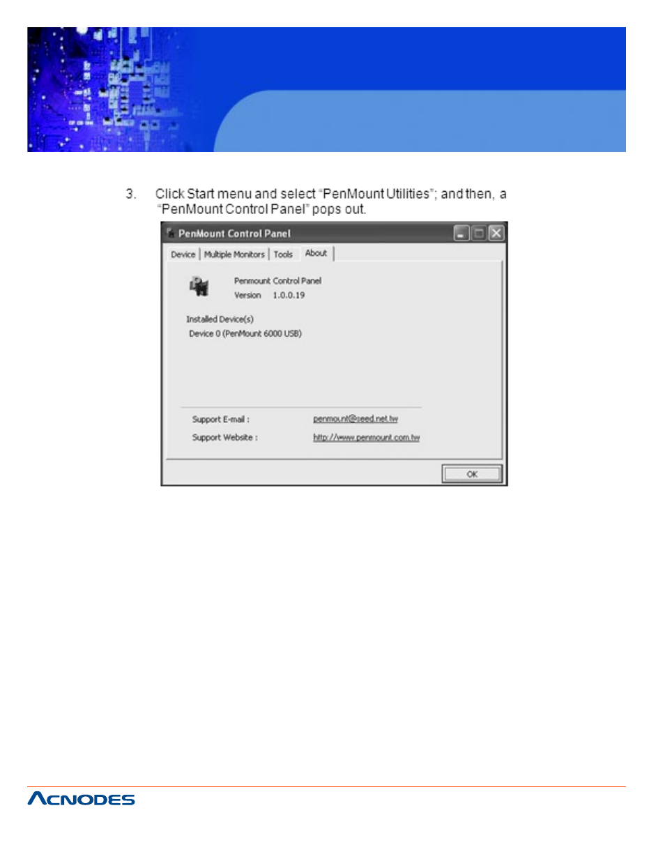 Fpc 5104, Touch panel pc | Acnodes FPC 5104 User Manual | Page 68 / 71