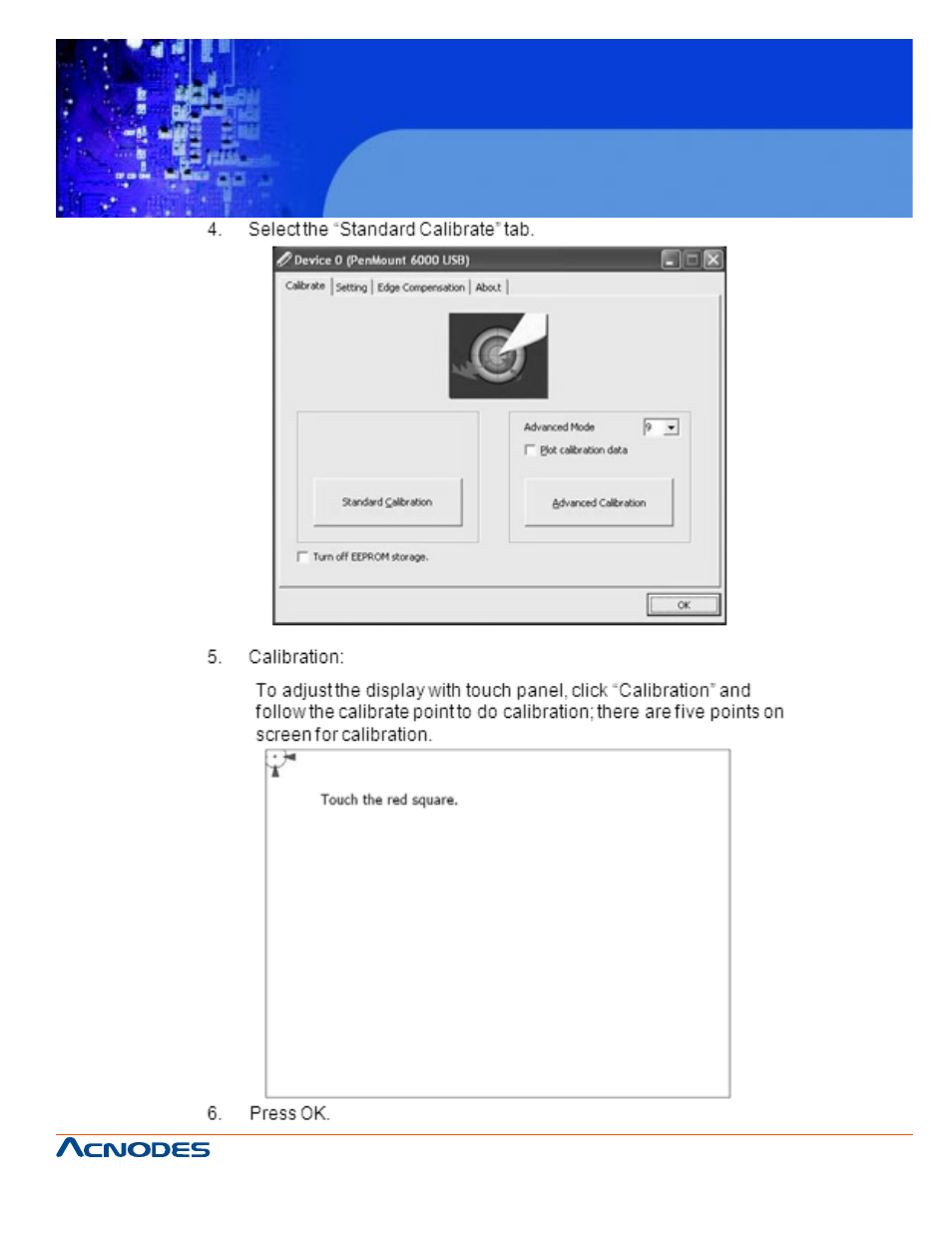 Fpc 5104, Touch panel pc | Acnodes FPC 5104 User Manual | Page 69 / 71