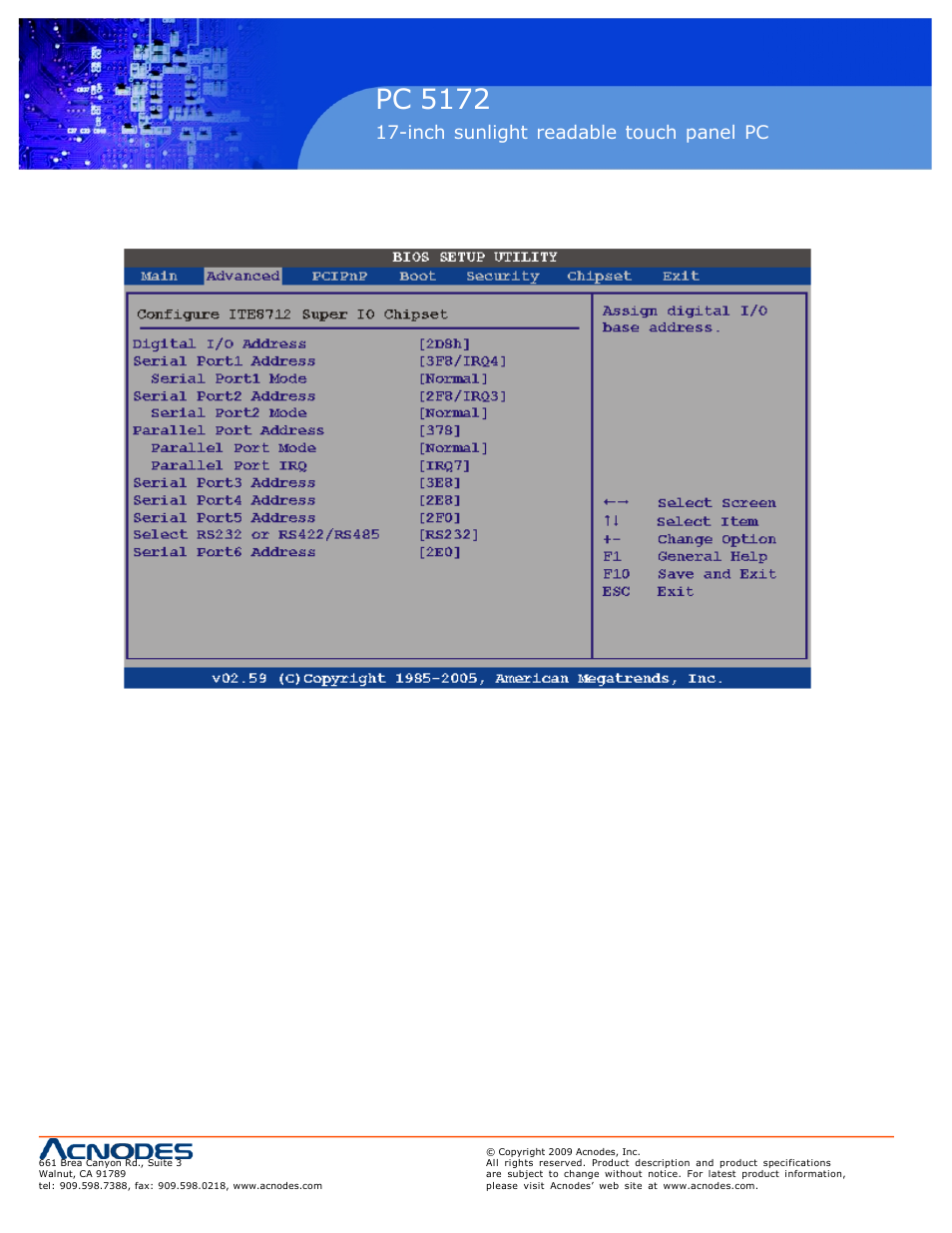 Pc 5150, Pc 5172 | Acnodes PC 5172 User Manual | Page 58 / 104