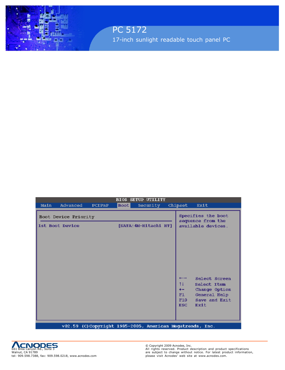Pc 5150, Pc 5172 | Acnodes PC 5172 User Manual | Page 76 / 104