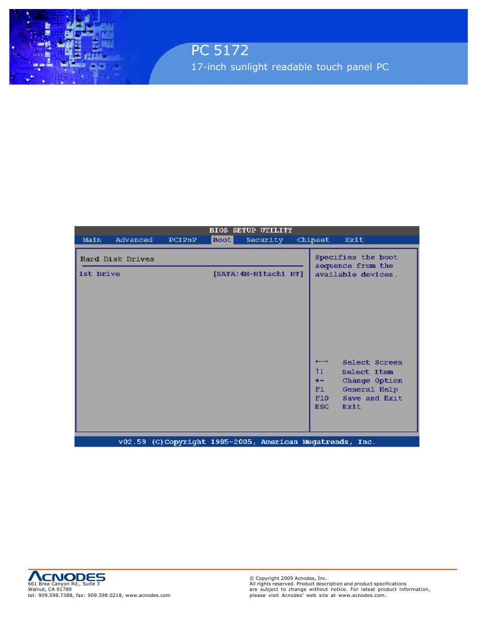Rmc 7152, Pc 5172 | Acnodes PC 5172 User Manual | Page 77 / 104