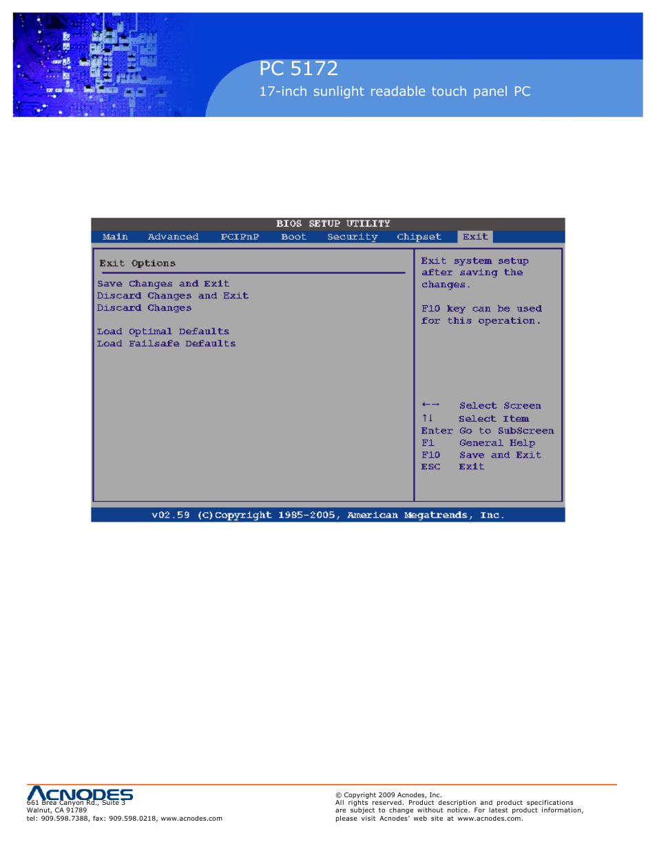 Pc 5150, Pc 5172 | Acnodes PC 5172 User Manual | Page 82 / 104