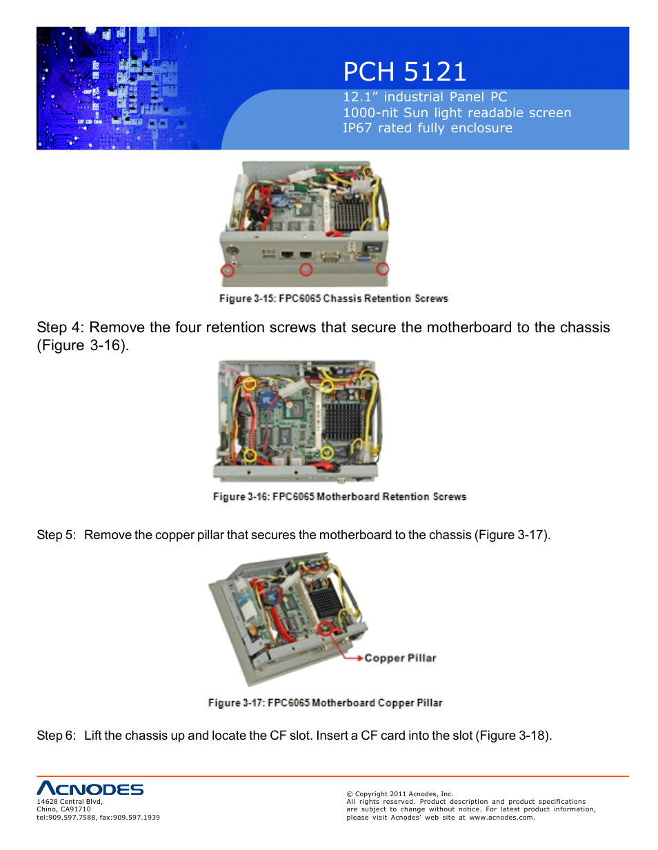 Pch 5121 | Acnodes PCH 5121 User Manual | Page 28 / 82