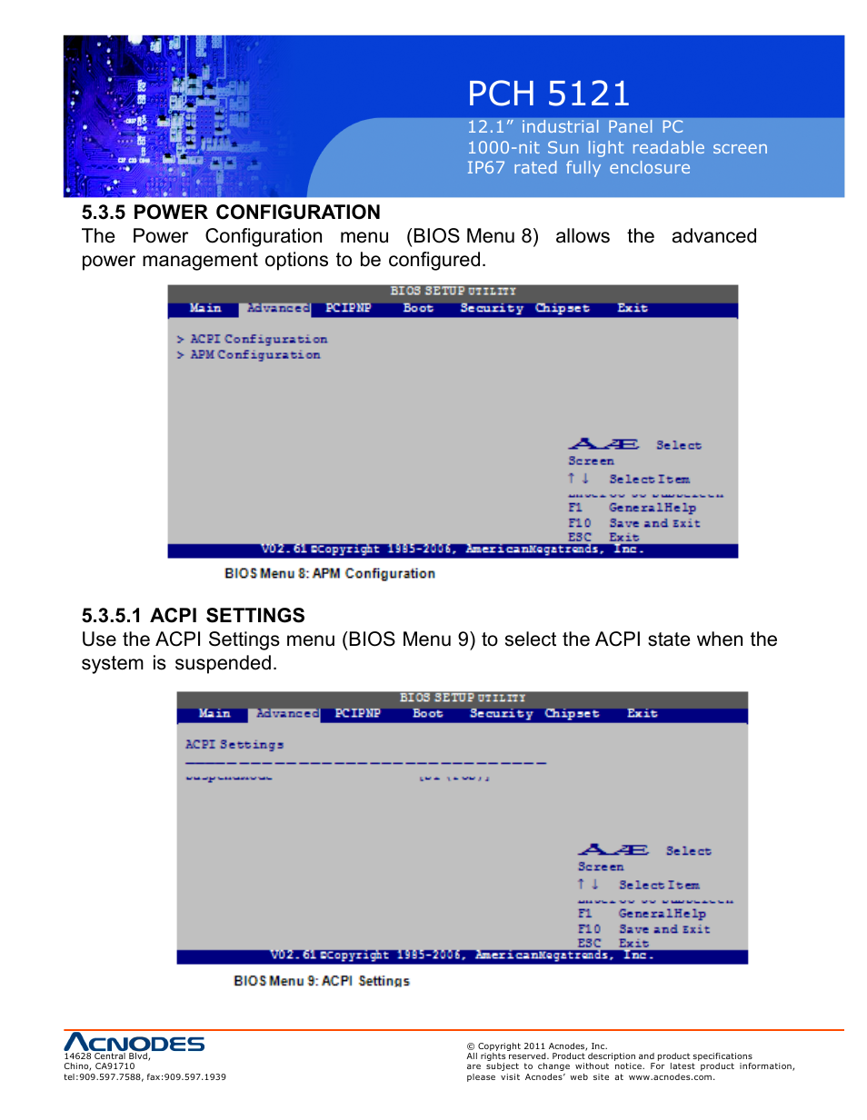 Pch 5121 | Acnodes PCH 5121 User Manual | Page 47 / 82